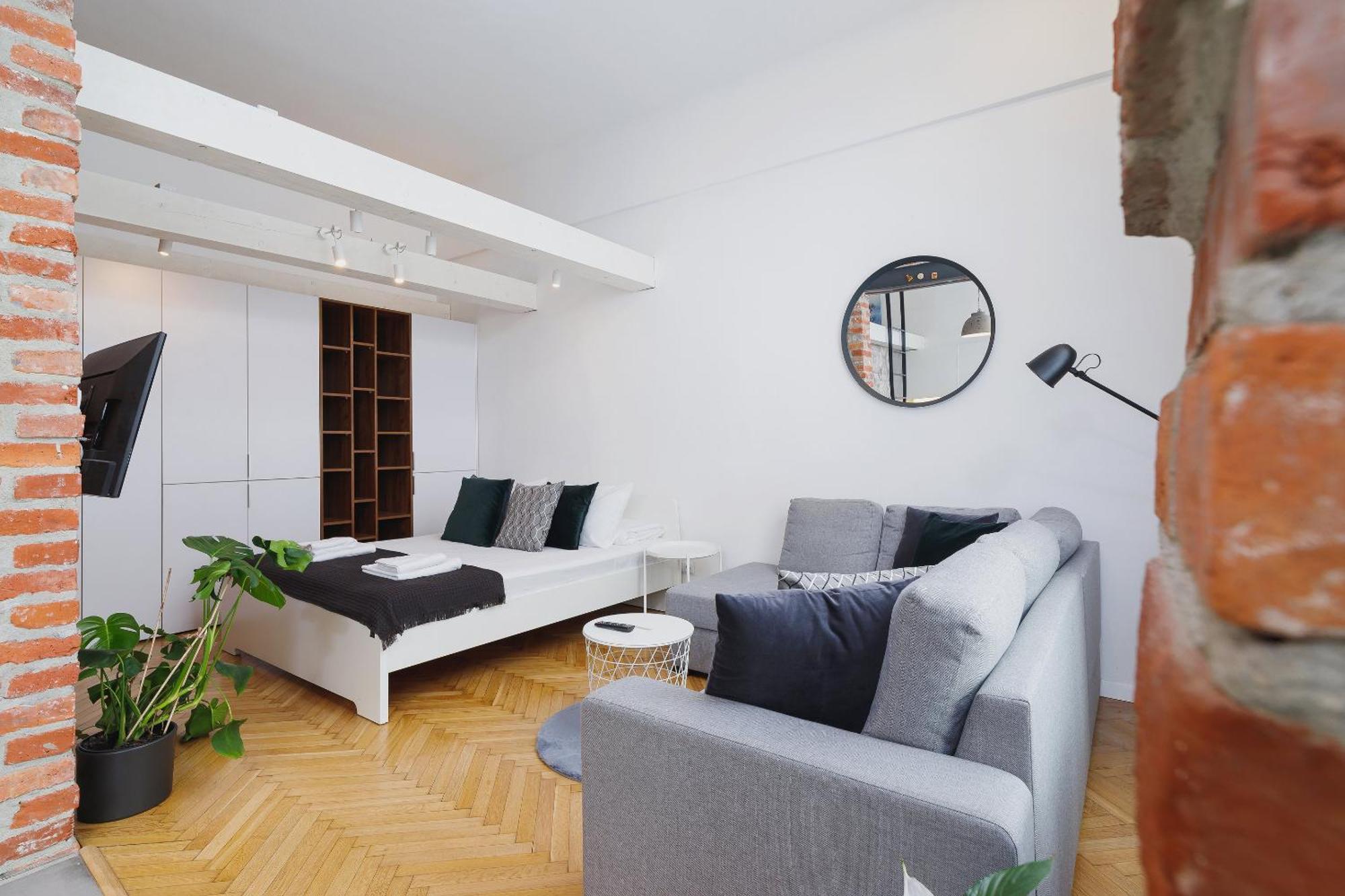 克拉科夫Kazimierz District - Miodowa 32 Street公寓 外观 照片