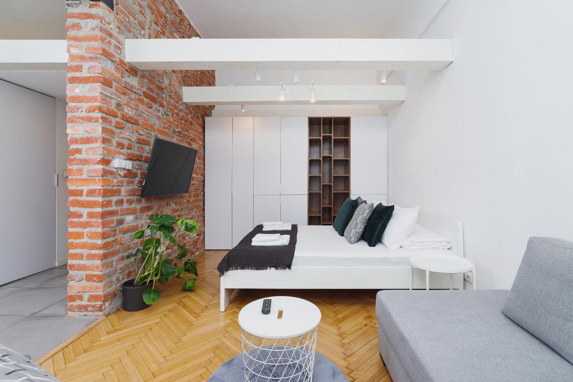 克拉科夫Kazimierz District - Miodowa 32 Street公寓 外观 照片